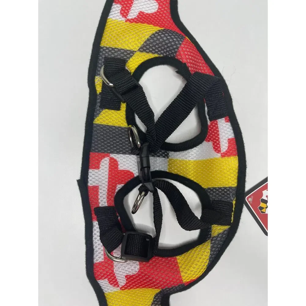 Route One Apparel — Maryland Flag Adjustable Dog Harness — Size Medium, NEW NWT!
